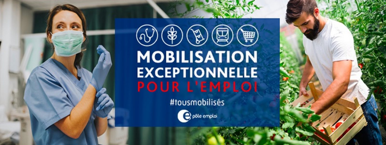 Pôle emploi se mobilise face à la crise du Covid